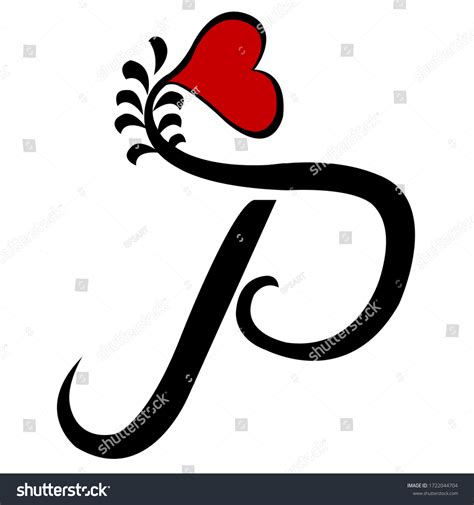 Tattoo Letter P