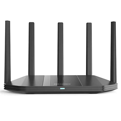 Router Hikvision Ds-3wr18x / Wireless Wifi 6 / Gigabit Dual / 5 Antenas ...