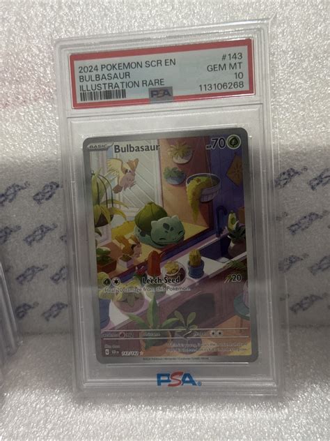 Bulbasaur 2024 Scarlet & Violet: Stellar Crown #143/142 Illustration ...