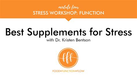 Food Function Flow: Stress Workshop | Craftsy