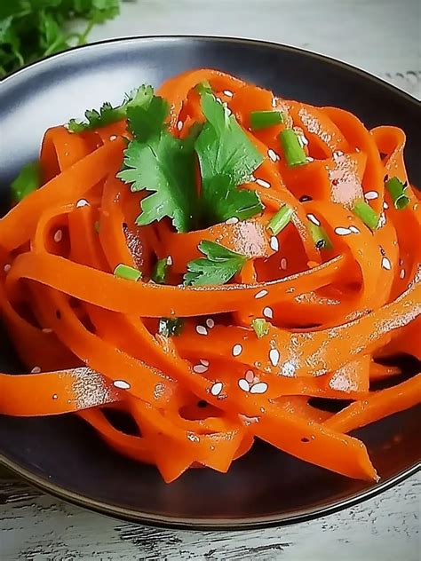 Delicious Asian Carrot Salad: Crunchy, Zesty, and Vegan-Friendly ...