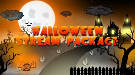 Halloween Stream Package - OverlayUniverse