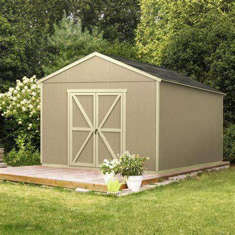 Handy Home Astoria 12' x 16' Shed with Floor | BJ's Wholesale Club