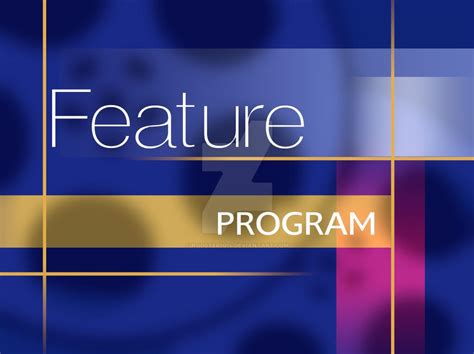 Image result for Feature Program 2002