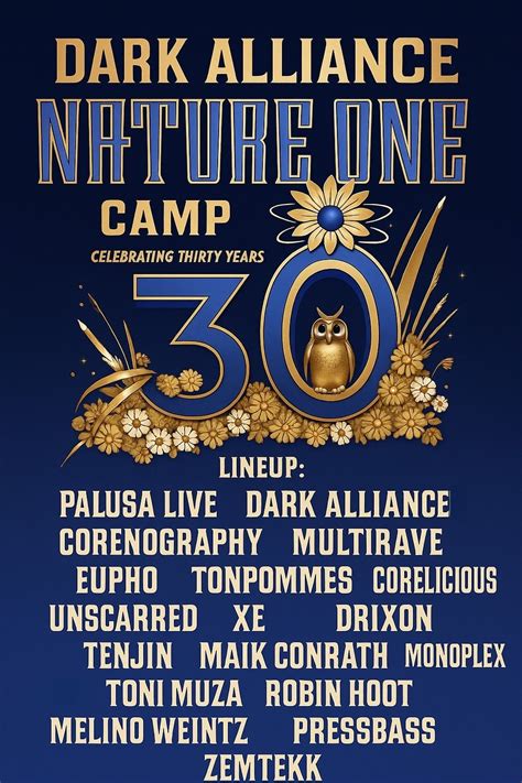 Dark Alliance Nature One Camp, NATURE ONE, Bingen Am Rhein, 30 July to ...