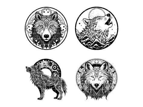 Buy Wolf SVG, Wolf Pack SVG, Great Wolf Lodge SVG, Wolf With Indian ...