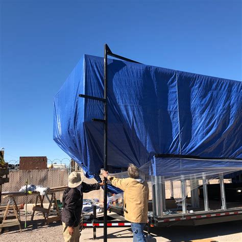 Tiny House for Sale - ThinHaus Model A2410 Half Built Test