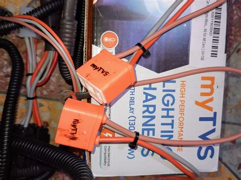 myTVS Car Headlight Wiring Kit | High Power Relay System (130/100W) for ...