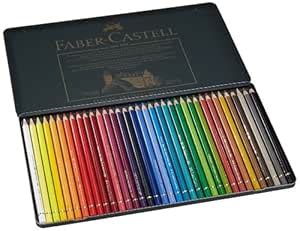 Faber-Castell Polychromos Color Pencil Set - Pack of 36 : Amazon.in ...