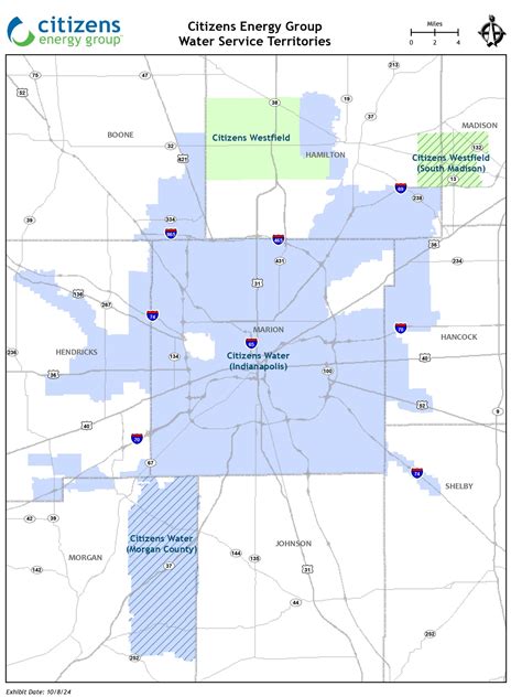 See Map of Where We Provide Water Service | Citizens Energy Group