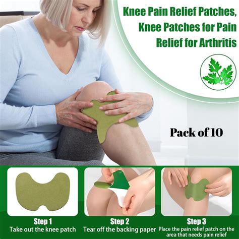 Natural Knee Pain Relief Patches (Buy 1 get 1 free) – Balanova