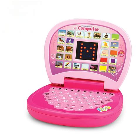 Kiev ducational Laptop for Kids, LED Display with Sound, Musical Laptop ...