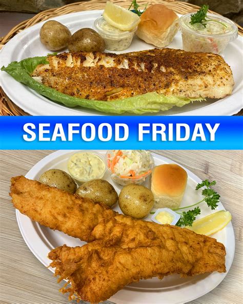Charcoal Corral & Silver Lake | Seafood Friday ... Try our FRESH FRIDAY ...