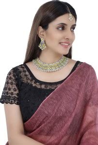 Parna Brass, Alloy Silver, Rhodium Silver, Yellow, White Jewellery Set ...