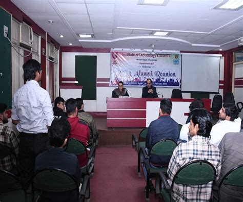The Department of MCA organized an Alumni Reunion for MCA (2022-2024 ...