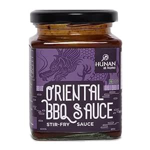 Hunan at Home Tangy Sweet Oriental BBQ Stir Fry Sauce (250 Gms) No MSG ...