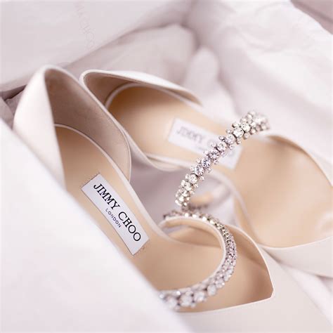 Jimmy Choo Wedding Shoes With Bow
