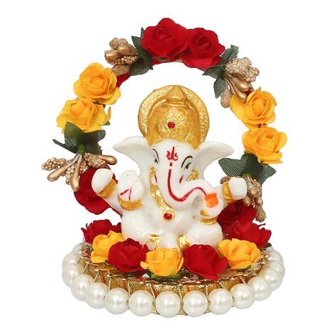 Lord Ganesha Idol For Car Dashboard | eCraftIndia - eCraftIndia Online
