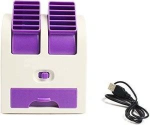 noble foods USB PORTABLE FAN Mini USB Fragrance Air Cooling Fan ...