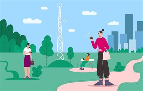 Cellular Network Explained Cartoon 的图像结果