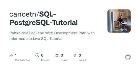 Image result for PostgreSQL SQL Tutorial
