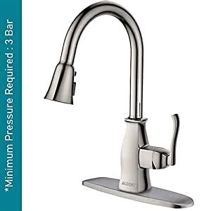 ALTON TSL18055, Single Lever Sink Mixer with Dual Flow Pull-Down ...