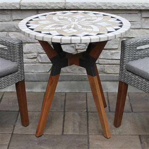 Tile Top Outdoor Bistro Table at Georgia Challis blog