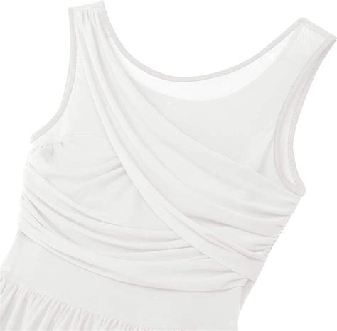 Buy TSSOE Lyrical Dance Costumes for Women V-Neck High-Low Ballet Dance ...