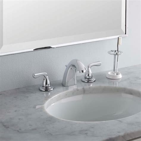 Buy Foundations 8 in. Widespread 2-Handle Bathroom Faucet in Chrome ...