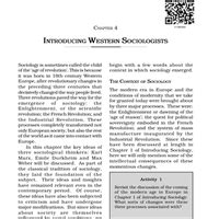NCERT Textbook - Introducing Western Sociologists - Old and New NCERTs ...
