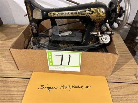 Image result for Singer Model 27 Sewing Machine