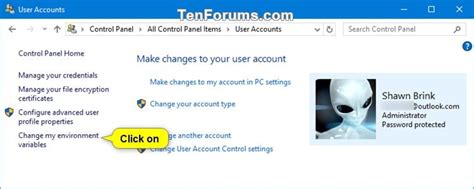 Change User Environment Variable 的图像结果