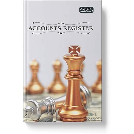 ASHOK notebooks Half Long Accounts Register 1 Quire 96 Pages (Pack of 2 ...