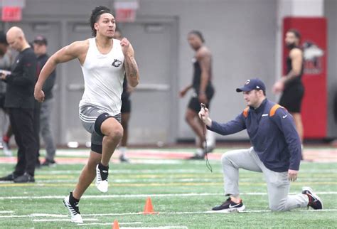 Photos: Local football players pursue NFL dreams at NIU pro day – Shaw ...