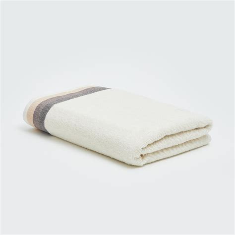 Buy Senegal Cotton Striped Bath Towel - 140x70cm from Home Centre at ...