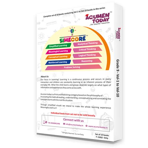 Grade 9 - (Set of 10 Books) - AcumenToday