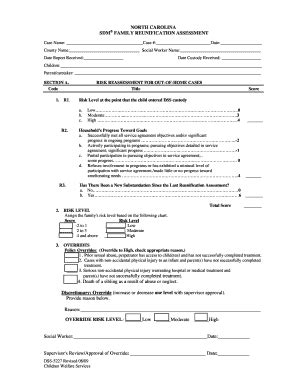 School Reunification Plan Template - Fill Online, Printable, Fillable ...