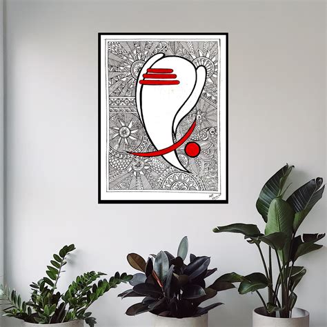 Madhubani Painting of Lord Ganesha – Kreate