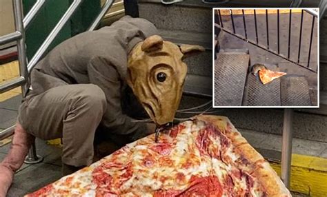 Video Of Man Dressed As 'Pizza Rat' On The NYC Subway Goes Viral; New ...