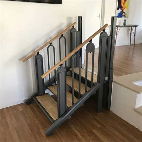 BIM objects - Free download! FlexStep: 5 Steps - platform lift ...