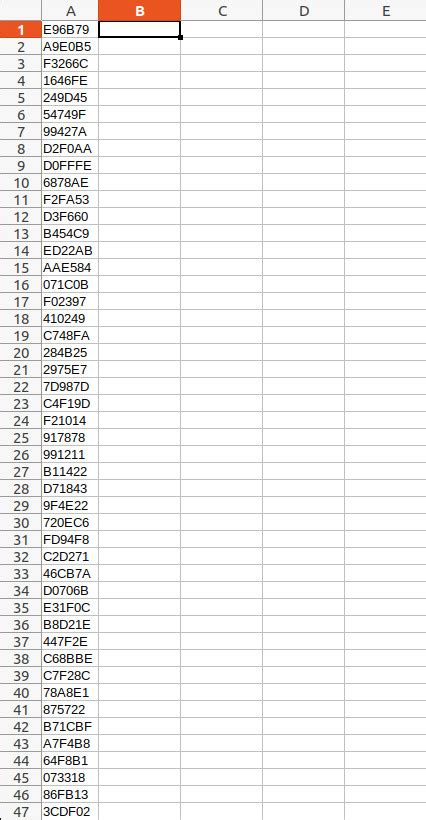 Codes Lists 的图像结果