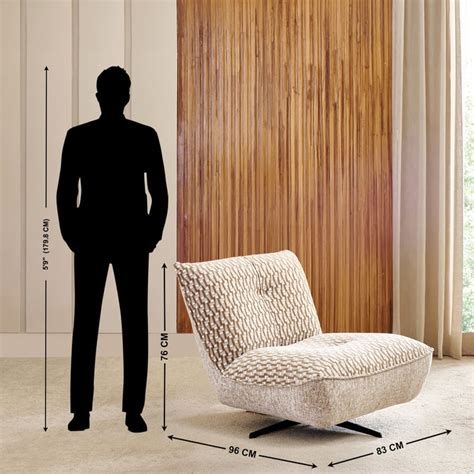 Buy Rodie Fabric Swivel Accent Chair - Brown from Home Centre at just ...