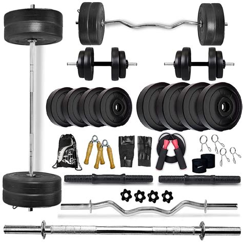 BODYFIT Total Gym Kit Combo Weight Plates, Sporting Strength Training ...