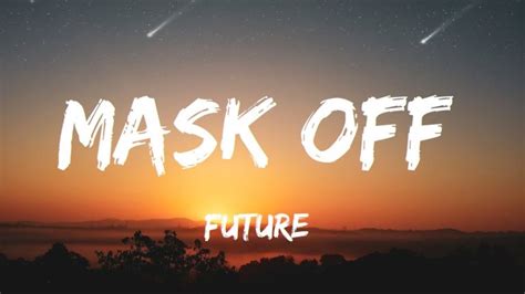 Mask Off Clean Version 的图像结果