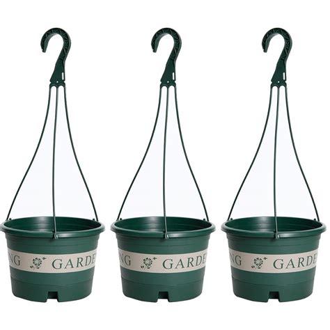 Kuber Industries Plastic Flower Pot|Indoor & Outdoor Hanging ...