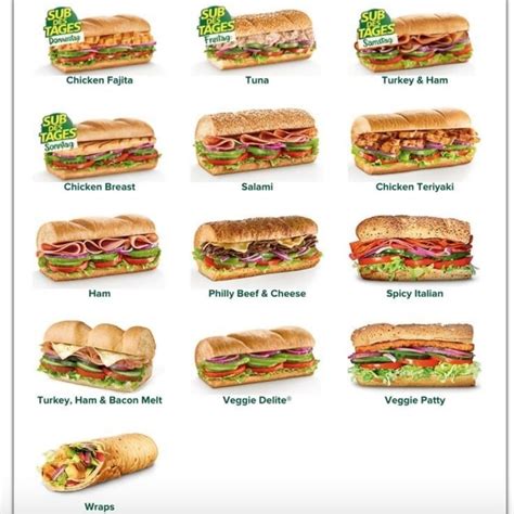 What Different Breads Does Subway Have at Priscilla Roberts blog