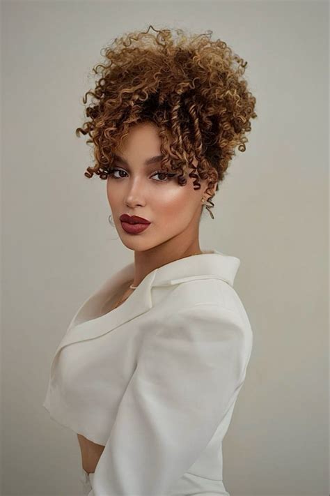 Image result for Curly Afro Styling Tutorial