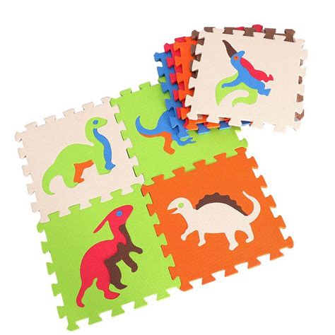 Eva Soft Foam Floor Play mats Interlocking Tiles Kids Nursery Puzzle D ...