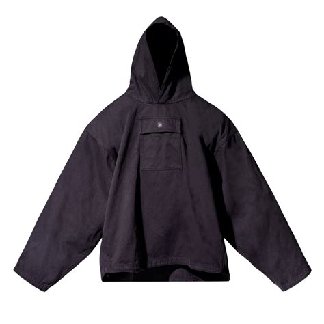 Yeezy Gap Engineered By Balenciaga Sateen Anorak 'black' Price in India ...