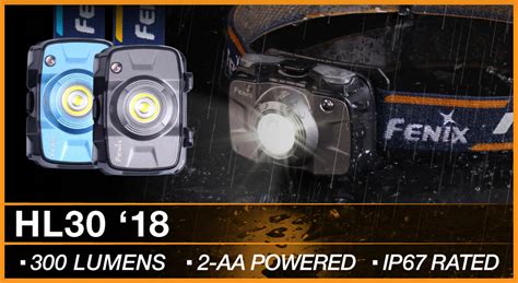 The Fenix HL30 2018 Upgrade! Outdoor LED Headlamp – LightMen